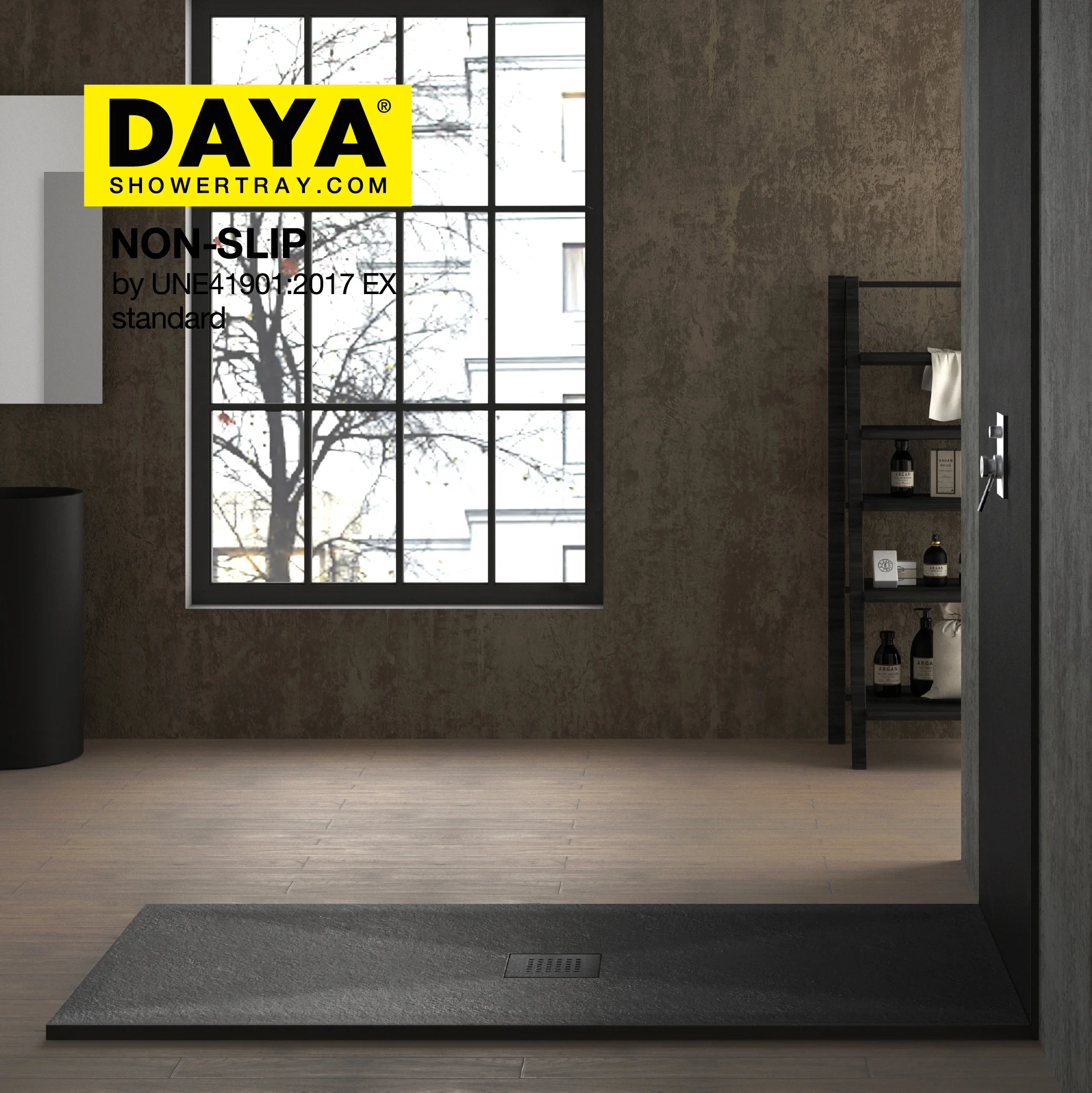 Polyester Resin Shower Base Ecological material Gelcoat Shower Tray