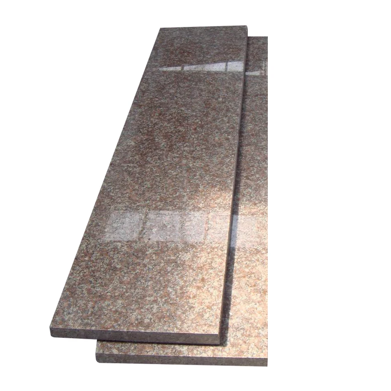 Chinese Polished Granite Step Tiles G687 Pink Granite Stone Stairs