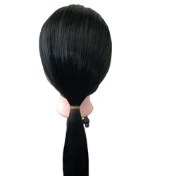 Лидер продаж, Модный высококачественный недорогой манекен из химического волокна, тренировочная оплетка для стрижки волос, для использования в салоне, манекен, головка