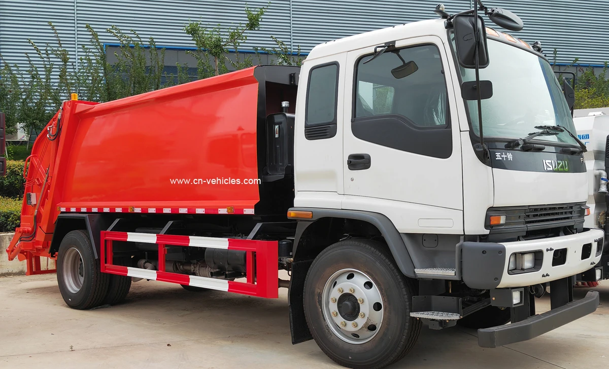 ISUZU FVR 16Ton погрузочная мощность уплотнитель мусоровоз для продажи