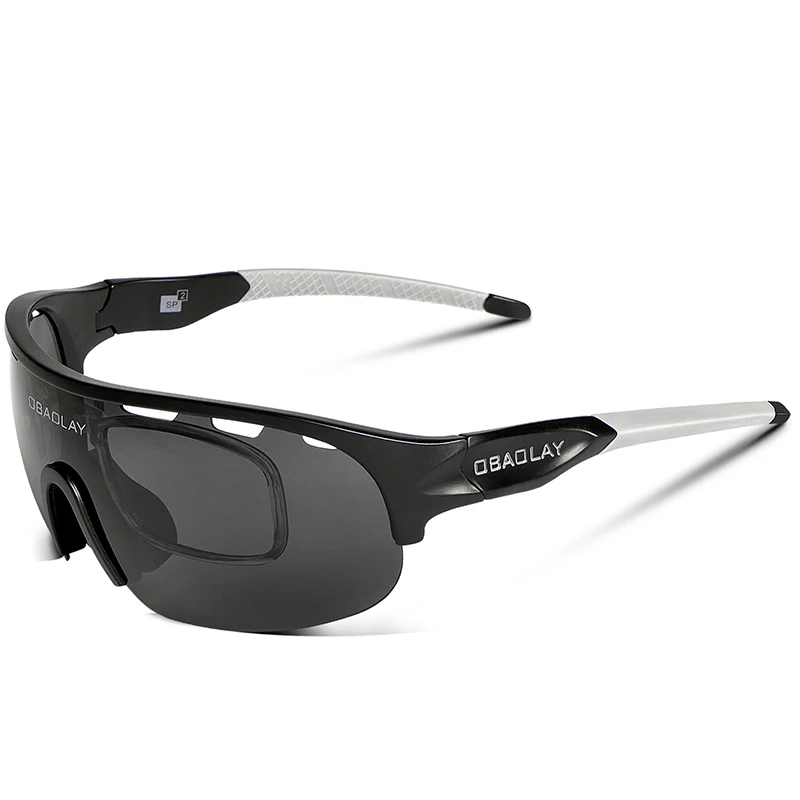 OBAOLAY Low MOQ Unbreakable Golf Fishing Cycling Glasses Fashion Sunglasses Sport for Men Women