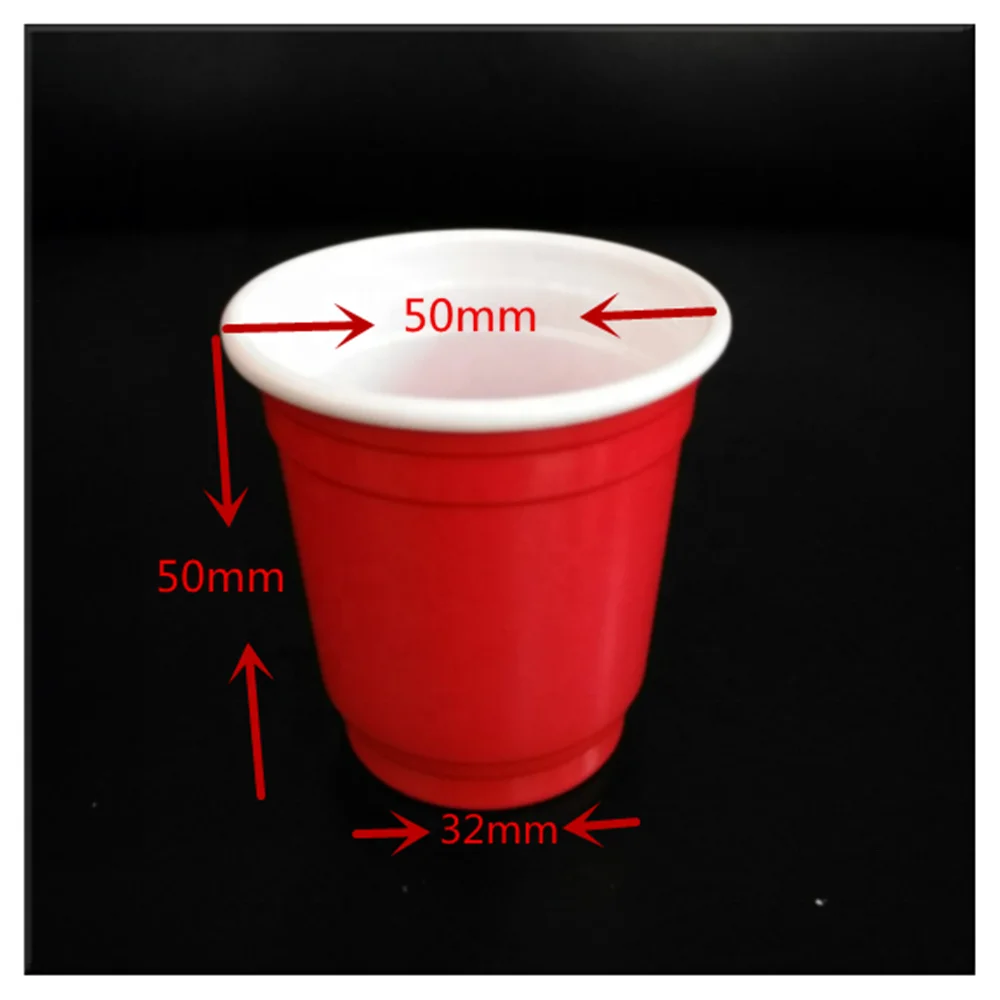 Selling Cheap 2oz red Plastic PP Cup for restaurant