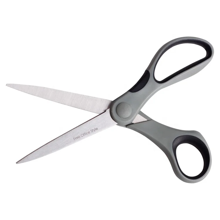 Multipurpose 8 Inch Comfort Grip Sharp Nonstick Office Scissors for Office and Kitchen with  Laser