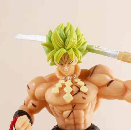 2 Styles Anime Statue Dragon DBZ Broly Son Goku Model Pvc Action Figure Toys Collection
