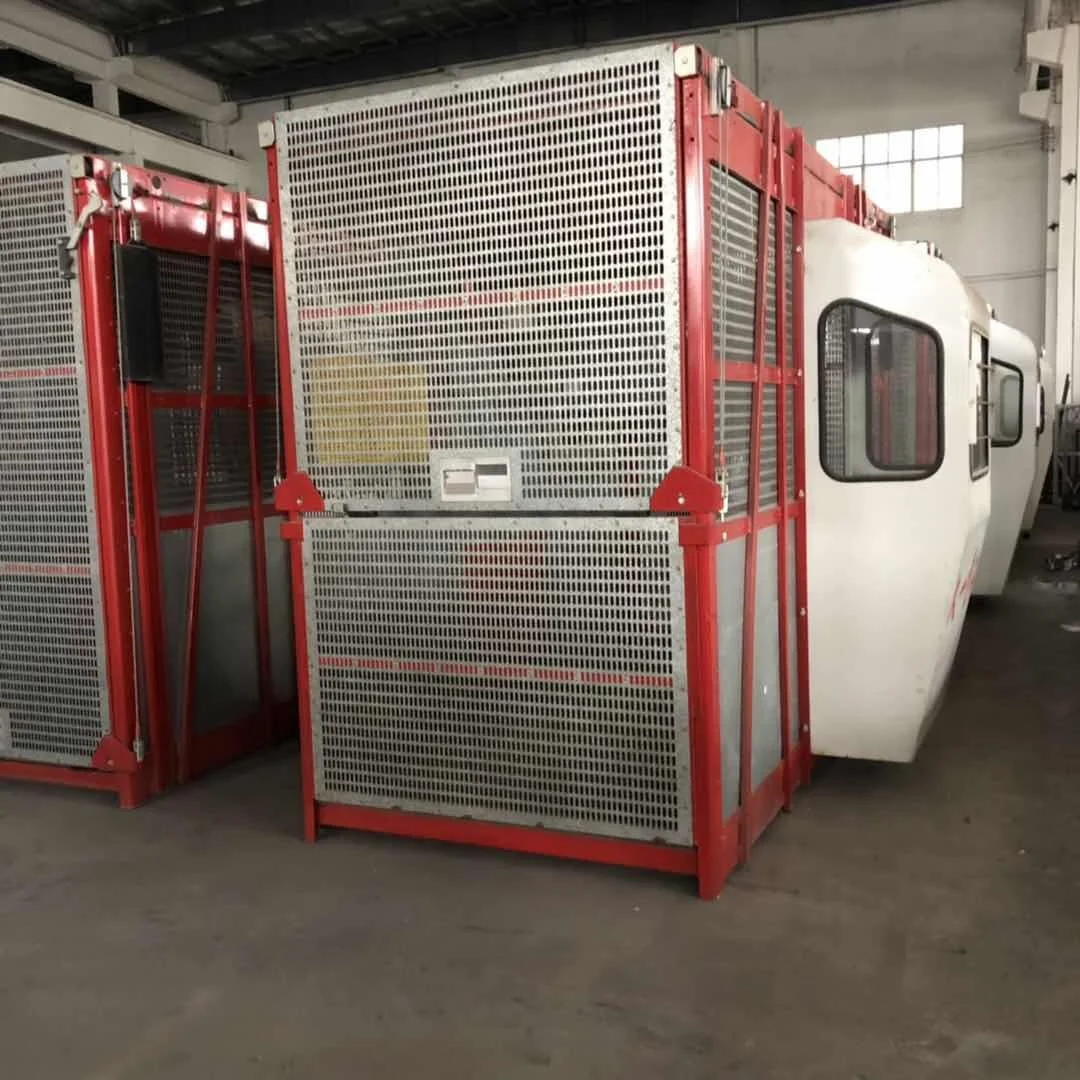 
Construction Elevator SC 200/200 Double Cages Building Hoist on sale 