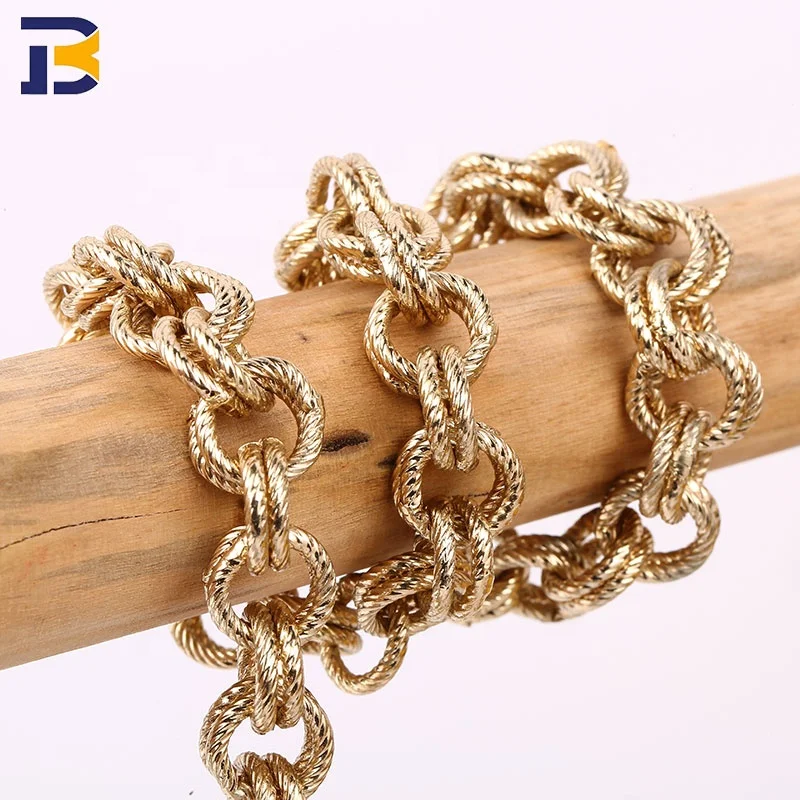 Wholesale Custom Handbag Hardware 60/100/110/120cm Bag Chain Strap Metal Chains For Bag Garment Clutch