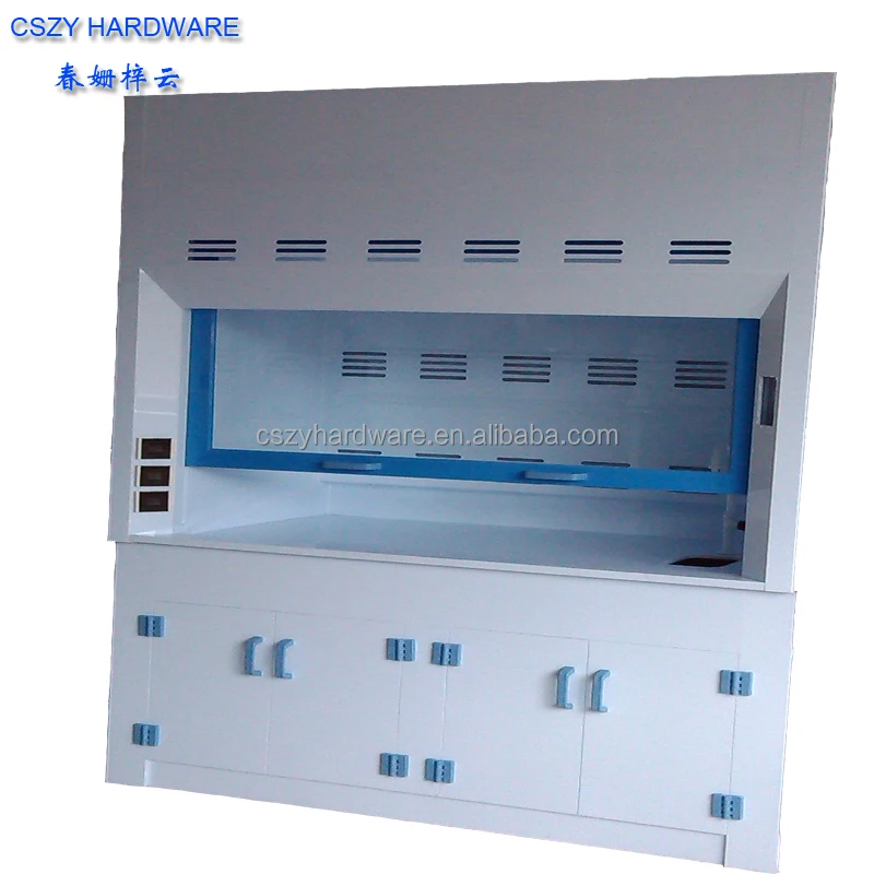 Factory OEM Provided PP Laboratory Chemical Fume Hood Exhaust Cabinet