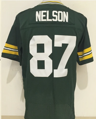 American Football Jerseys Aaron Rodgers Jersey Jaire Alexander Randall Cobb Josh Jones Jordy Nelson Stitched
