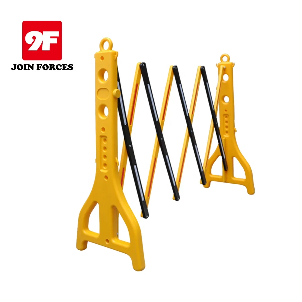 Plastic expandable safety barrier barricade construction fence