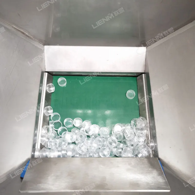 LIENM Full automatic capping machine with feeder capping screwing closing machines