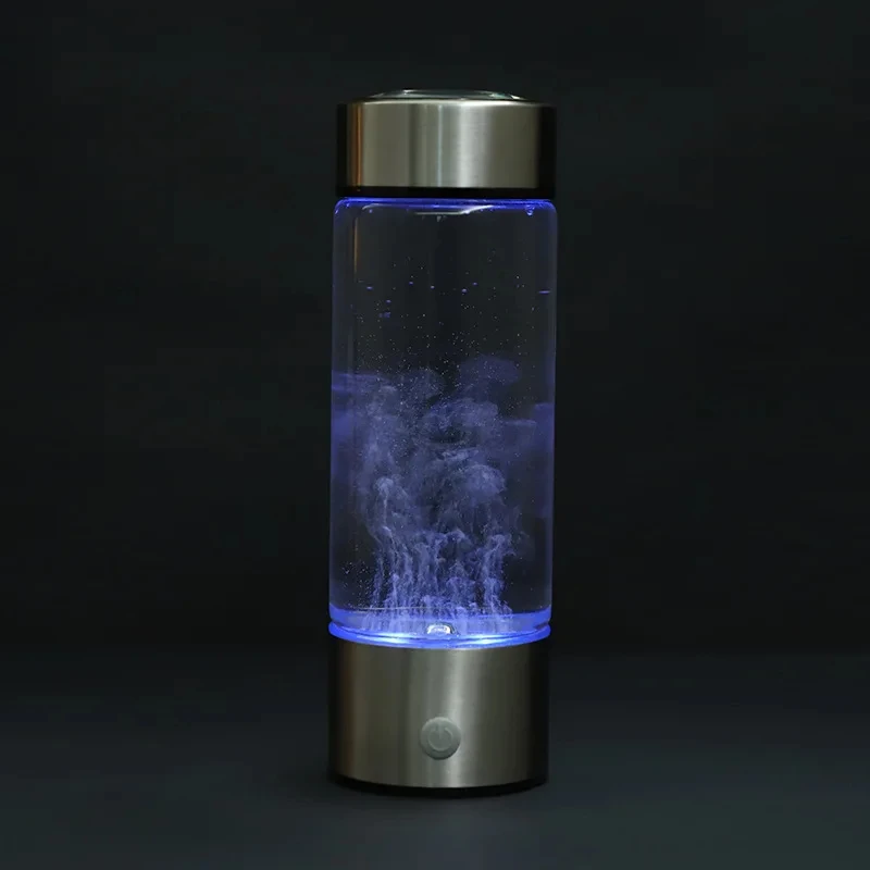 Best Generator Ionizer H2 Rich Cup Filter Glass Portable Hydrogen-Rich Plastic Alkaline health Maker USB Hydrogen Water Bottle