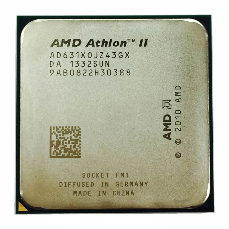 For AMD Athlon II X4 631 2.6 GHz Quad-Core CPU Processor AD631XWNZ43GX Socket FM1