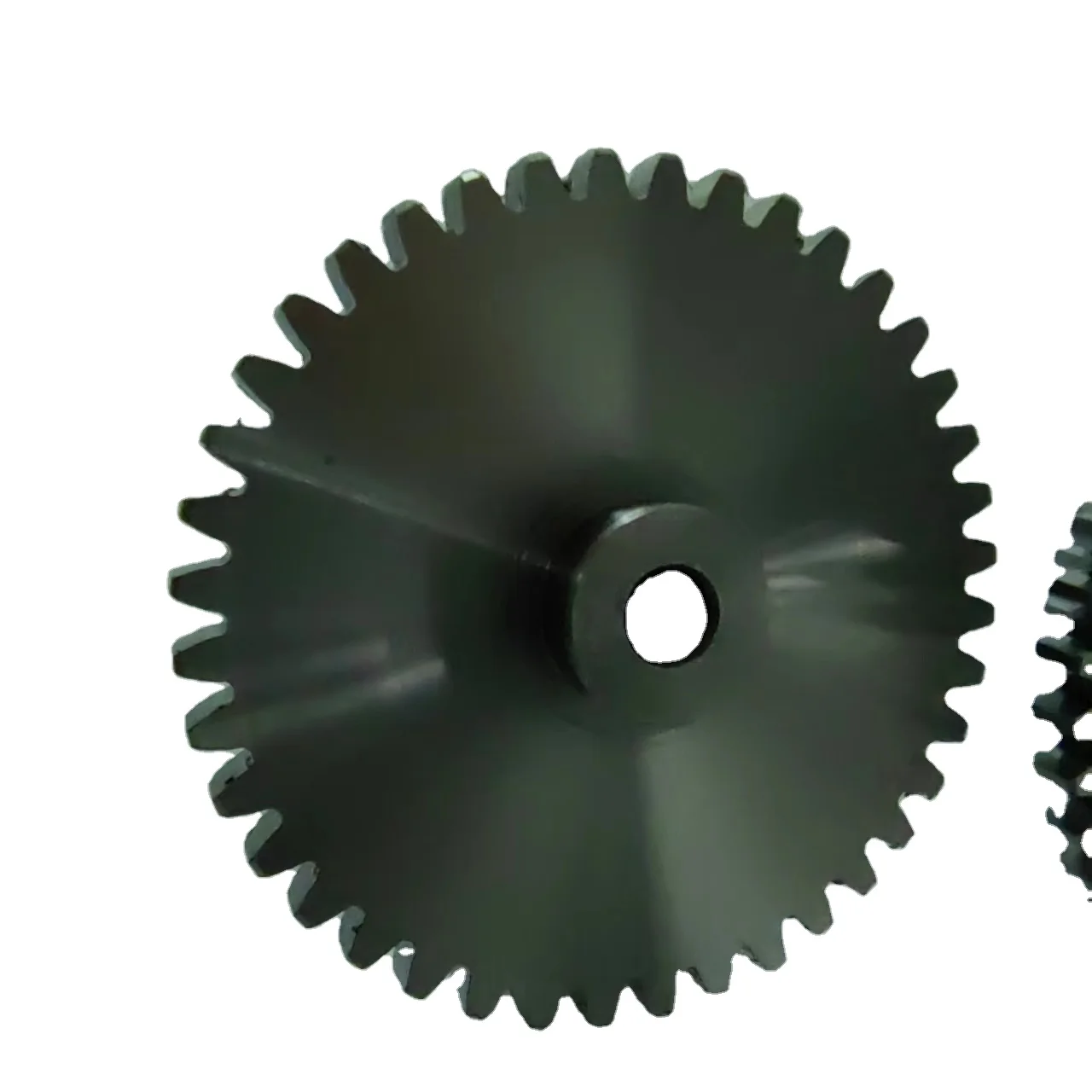 Factory directly sell with hub DIN5481 17X20 compound pom spur gear wheel 2 mm bore bevel gears