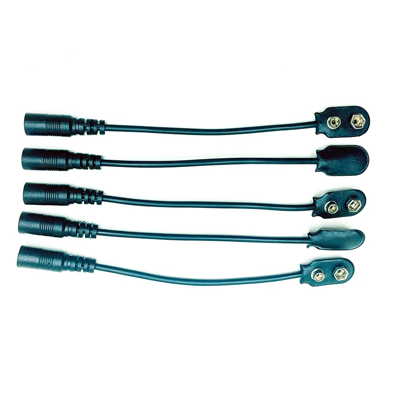 Hot Sale Electric Guitar Cable 7 Way Daisy Chain Power Cable supply power for Effect Pedal 9V 1000mA Adaptor