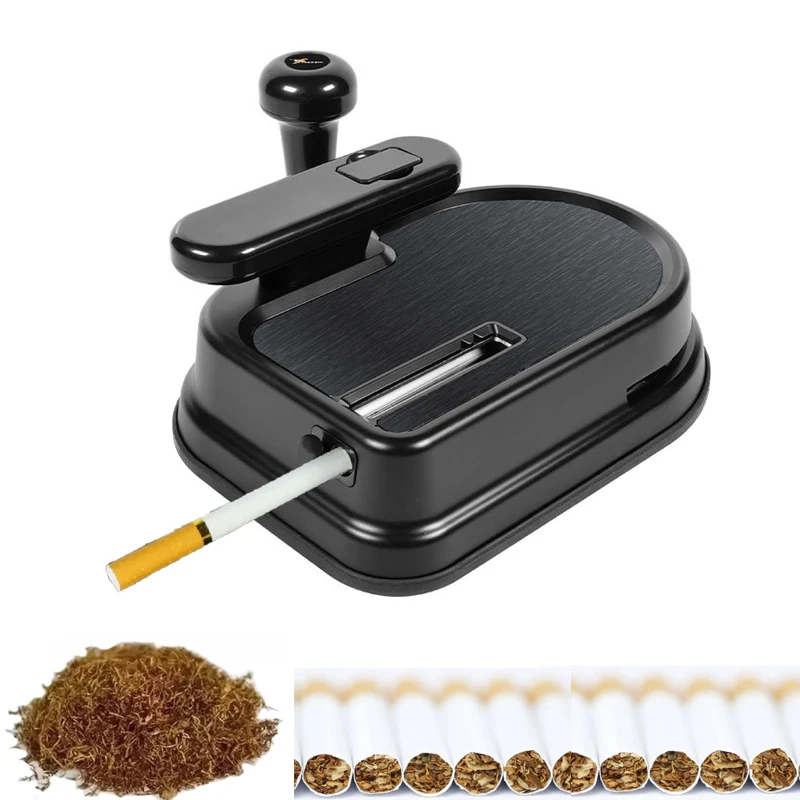 Wholesale High Quality Portable Home Metal Cigarette Injector Manual Tobacco Cigarette Rolling Machine