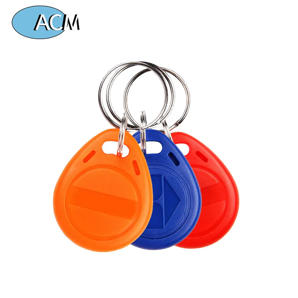 Factory Price T5577 ABS Keychains Waterproof RFID Key Fob ID Token Tag for Access Control