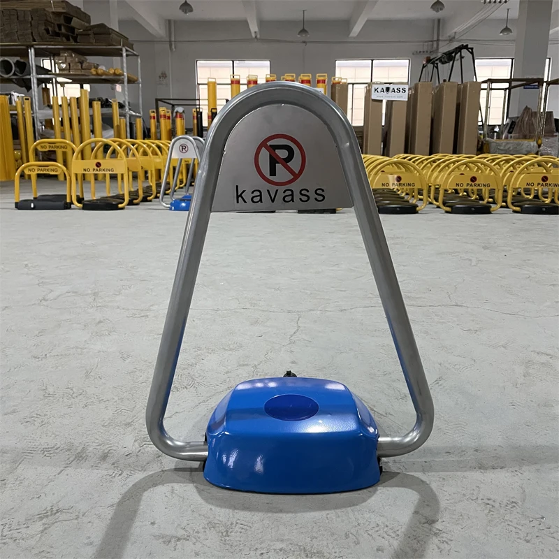 Factory Outlet Intelegent Yellow Electric Personal lockable Automatic Blue tooth Mobile Phone Control Car Barrier Parking Lock