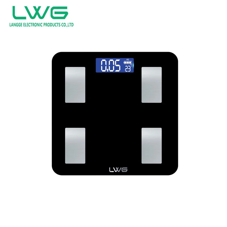 Manufacturer Wholesale custom personal body composition smart digital glass scale