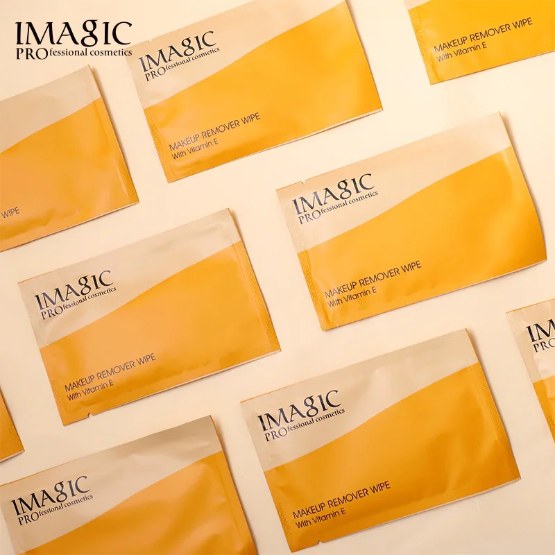 IMAGIC 30 Tablets Disposable Facial Cleaning Sheet Makeup Remover Wet Wipe Gentle Deep Cleansing Wipes