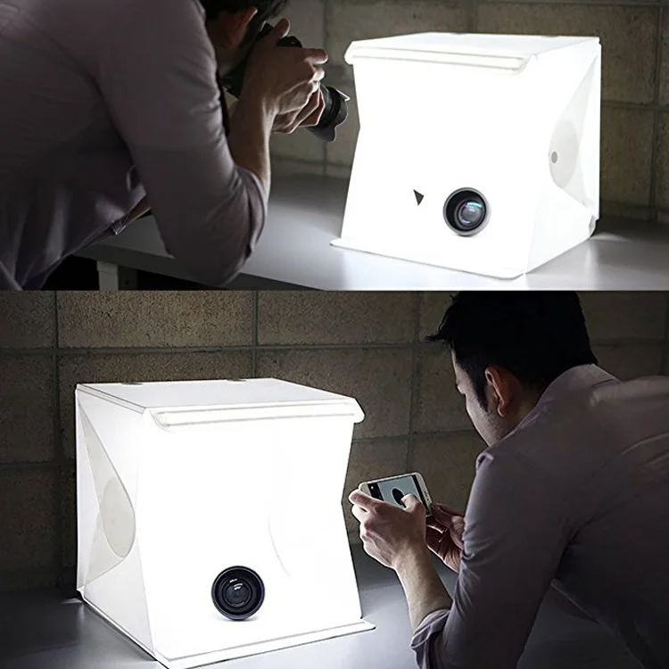 Studio 30*30cm photographic box light box continuous lighting mini portable photo studio photo studio light box