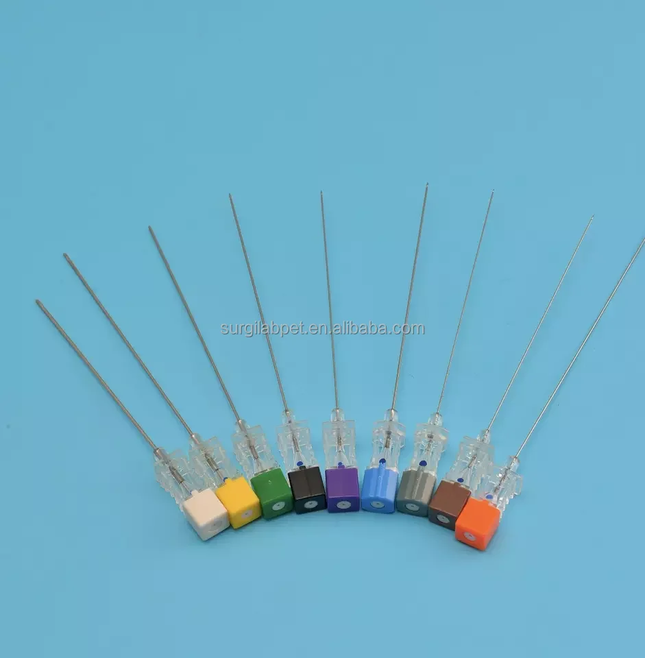 Disposable Spinal Needle 11 Size Option Intended for Spinal Anaesthesia Spinal Anesthesia Needle Disposable Spinal Needles