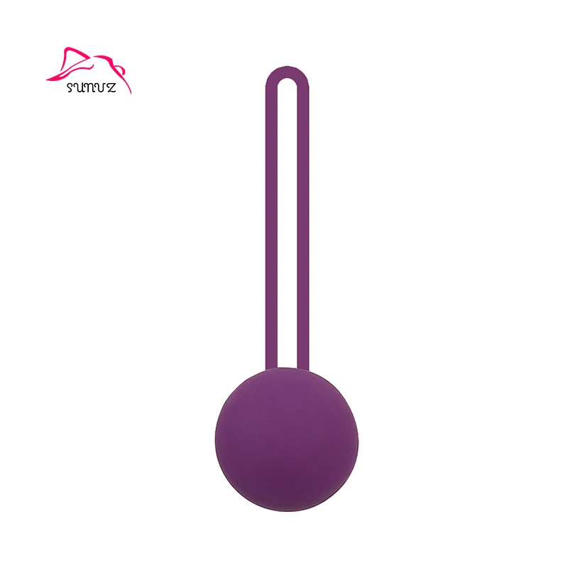 Newest Design Durable Easy to Carry Safe Purple Sex Vibrator Egg Kegel Balls Vaginal