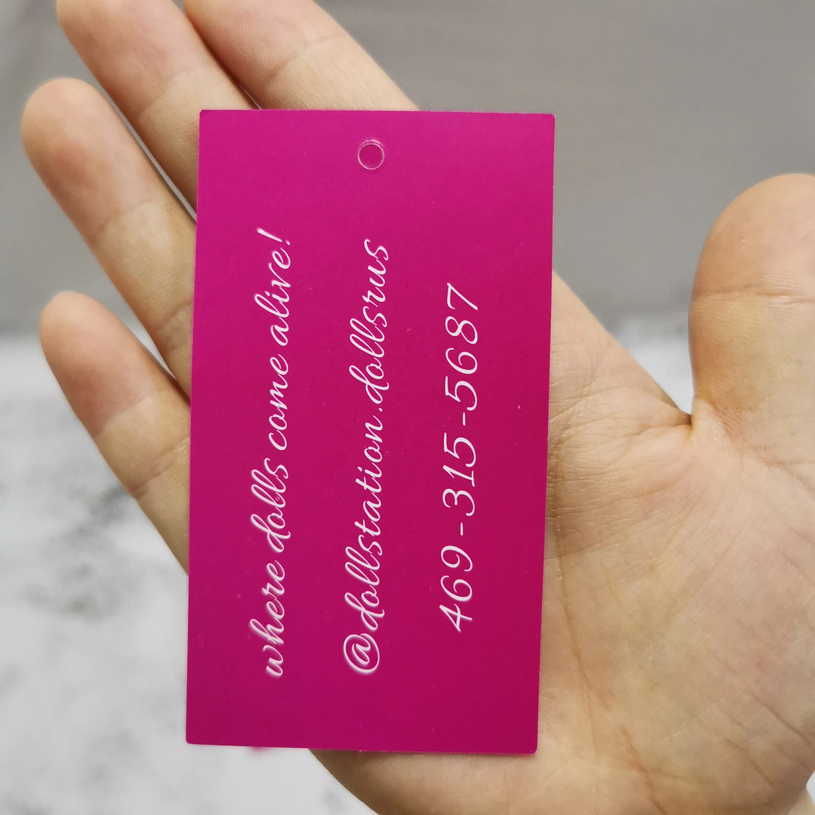 
Luxury clothing labels and hangtags swing tag label with your logo 