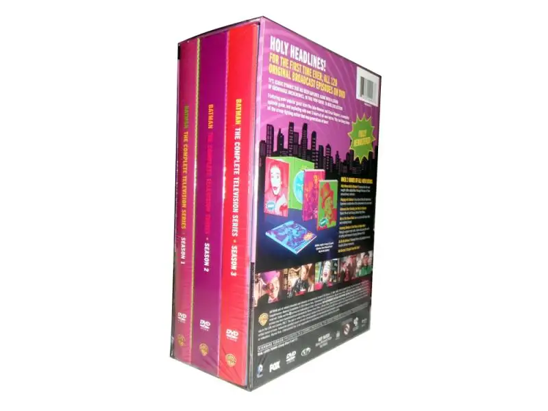 Batman the complete television series 18DVD box set free shipping wholesale high quality Amazon eBay dvd movies region 1 dvd
