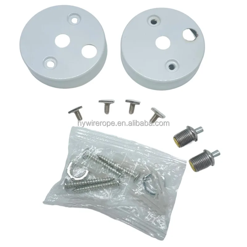 LED light panel ceiling with cabel and mounting kit  Lamp Hang Rope Lock Line LED Steel Wire light fixture cable gripper