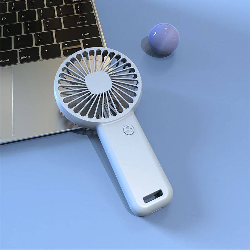 Портативный электрический ручной мини-вентилятор с зарядкой от USB