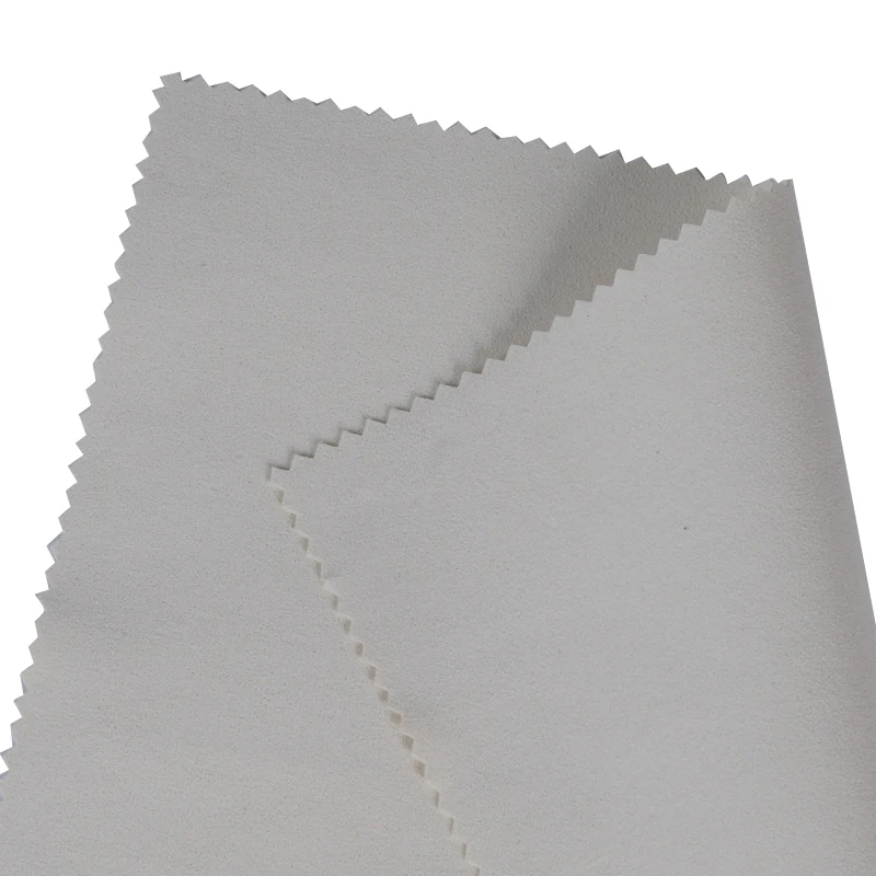 Multifunctional Faux Suede PU Leather Upper Material Shoes Fabric Made In China