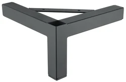 Metal Sofa Legs Furniture Replacement Leg Golden Sofa Feet Heavy Duty Triangle Cabinet Feet