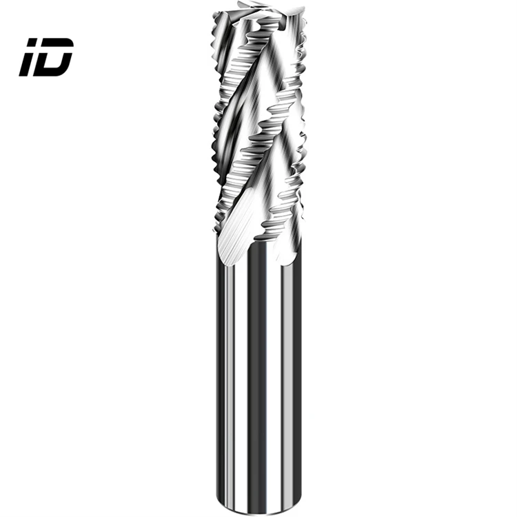 Hot Item End Mill Cutters 6 Flute Material Hss Flute Straight Steel 0.5 Mm Hss End Mill