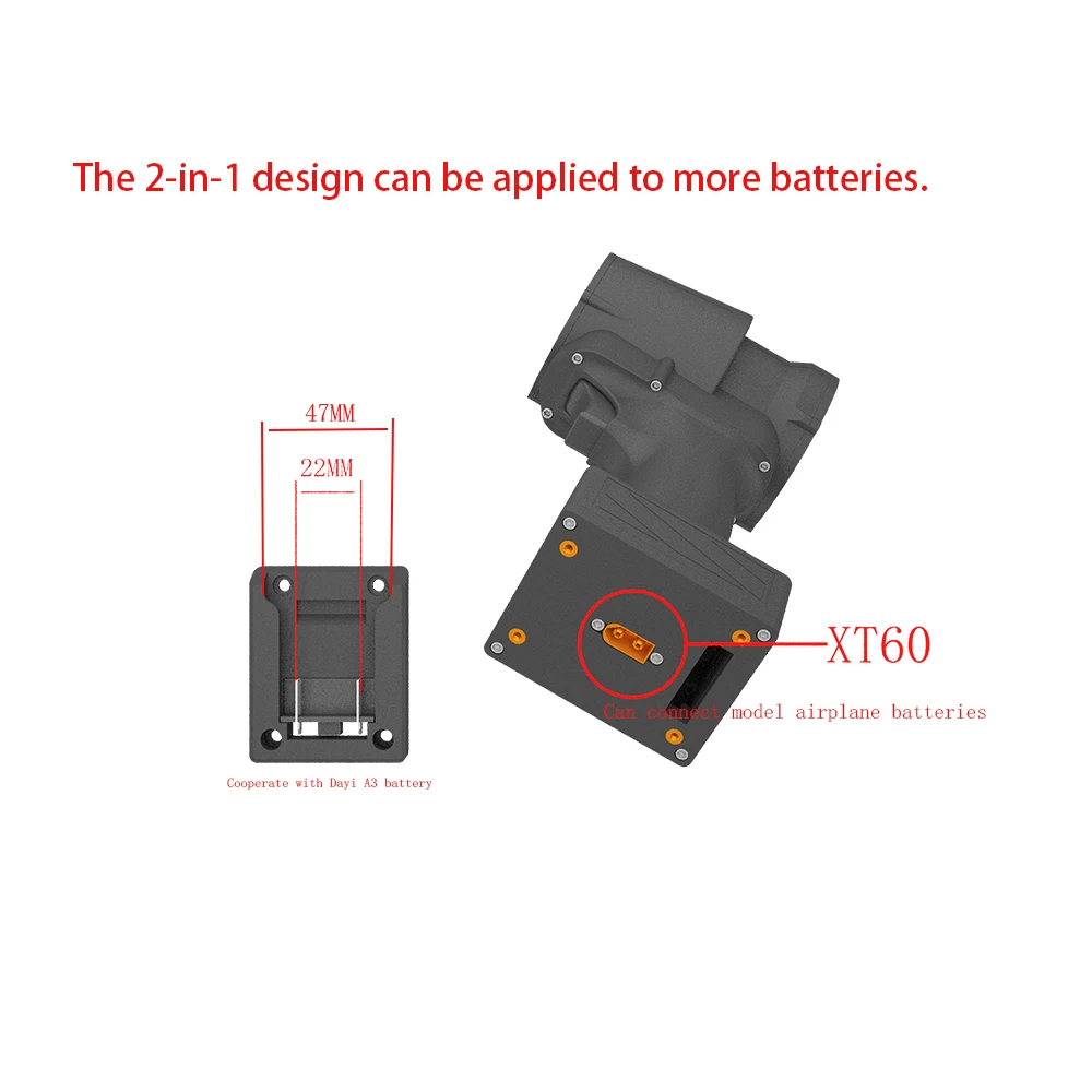 QX-MFLU 50mm Ducted Turbo Jet Fan Violent fan blower Electric Tool Hair Dryer Snow Dust Removal Water Blowing Outdoor Car