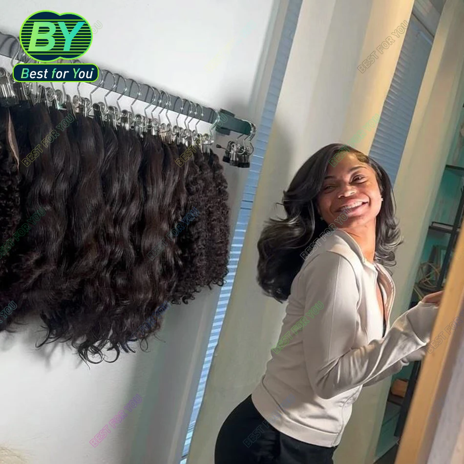 Raw Burmese Curly Hair Bundles Extensions 15A 18A Grade Unprocessed Raw Hair 100% Virgin Cuticle Aligned Curly Human Hair Vendor