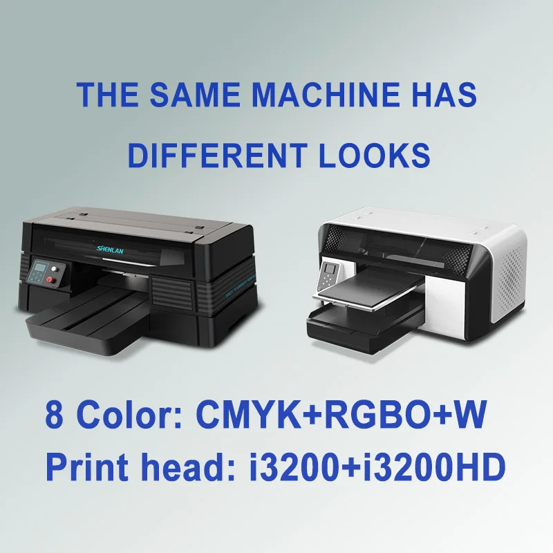 8 color Tshirt DTG Printer  Clothes breathable Printing Machine  For Clothing printing for athletes and fitness personnel