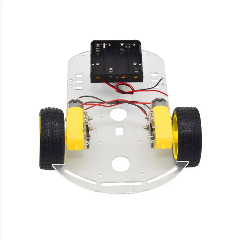 DC мотор DIY RC робот умный автомобильный комплект шасси датчик скорости направленного колеса блок батареи для Arduino/Microbit/Raspberry Pi
