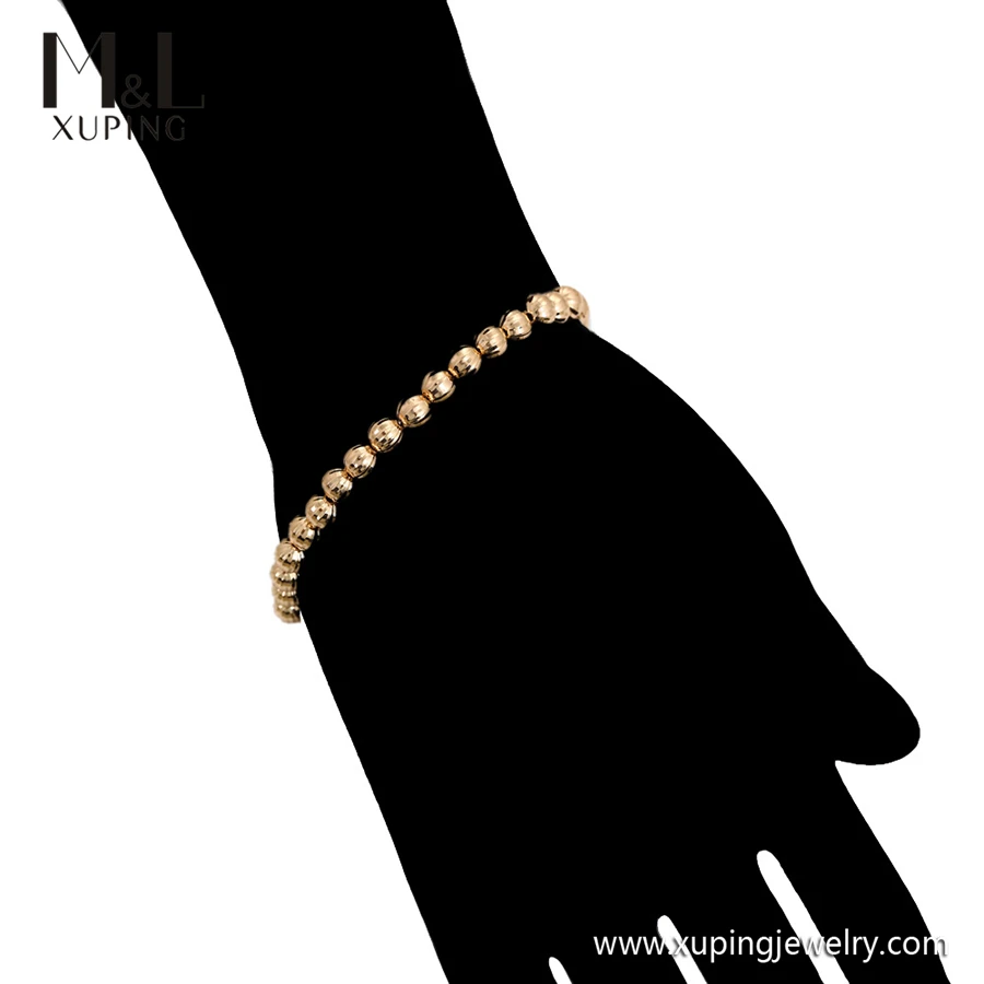 ML87707 XUPING ML Store High End Import Jewelry From China 18K Gold Color Necklace and Bracelet Heaviness Chain Jewelry Set