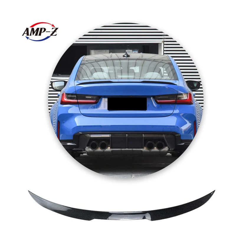 AMP-Z Manufacturer supplier car accessories G20 Rear Trunk Spoiler Splitter Wing For BMW 3 Series G20 320i 325i 330i 340i