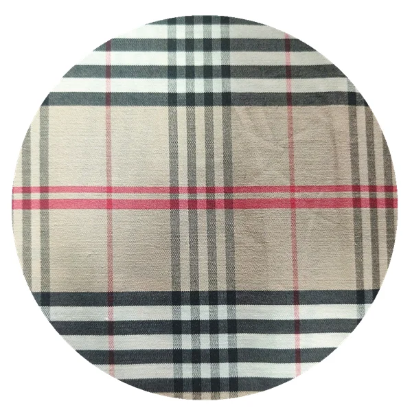 Hot selling  warehouse cheap yarn dyed check fabric for shirt/twill fabric/100% cotton yarn dyed cut piece