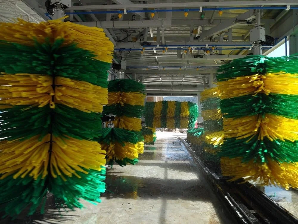 Wenzhou Manufacturer Mesin High Quality Foam Products Excellent Soft Rotating Car Wash Brush