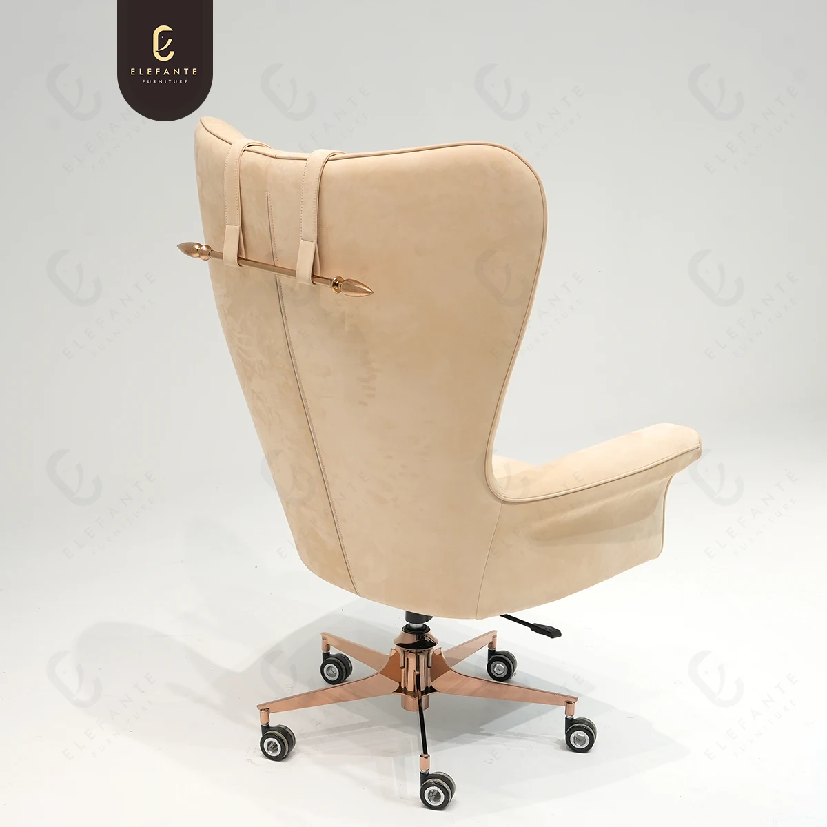 Light Luxury High-end BOSS Chair Genuine Leather Executive Office Chairs High Back