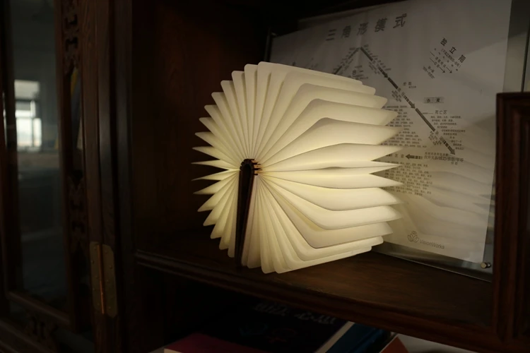  Милый ночник в подарок складная Светодиодная лампа форме книги с Usb/складной светильник для