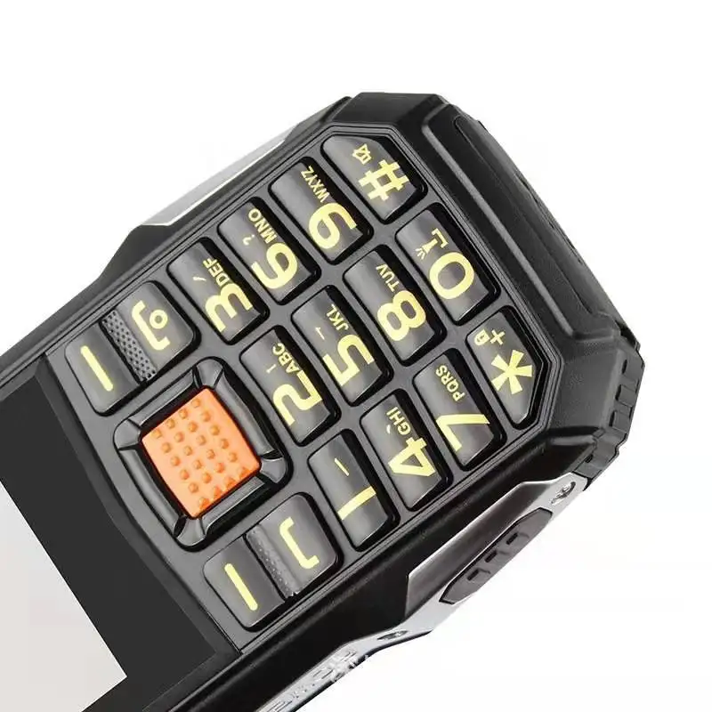 
1.8 Inch Screen Dual SIM Card Powerful Torch JINSW S100 Wholesale basic rugged style cell phone Military Waterproof and drop res 