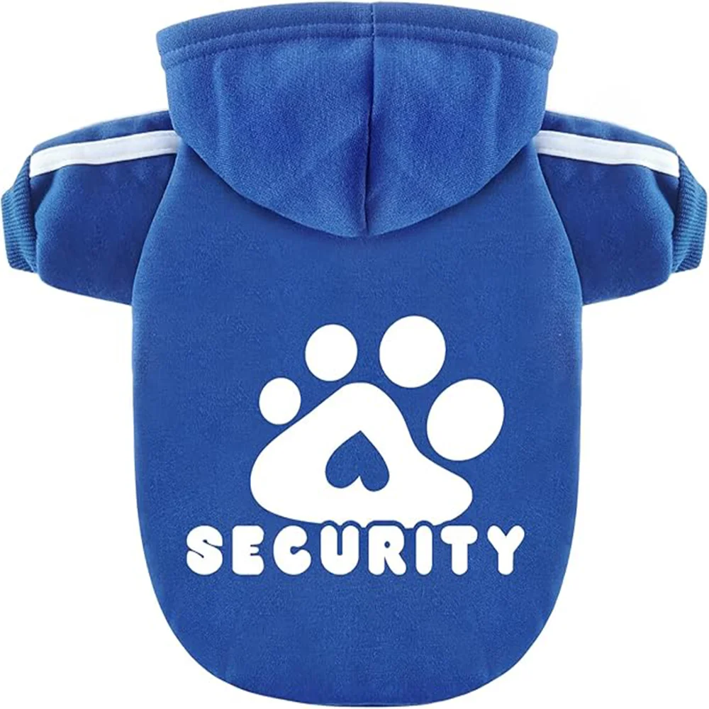 Fashionable Super Friendly Washed Pet Clothes Security Soft Sport Hoodie for Medium Sized Dogs
