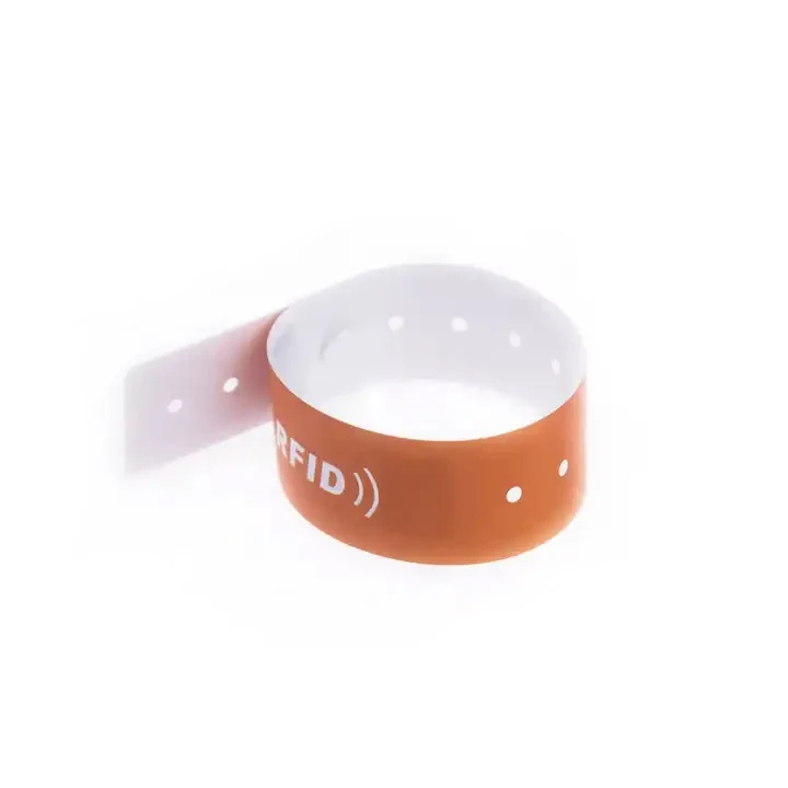 Wholesale Ultra-light C RFID Medical Bracelet Hospital NFC Paper Wristbands For Events