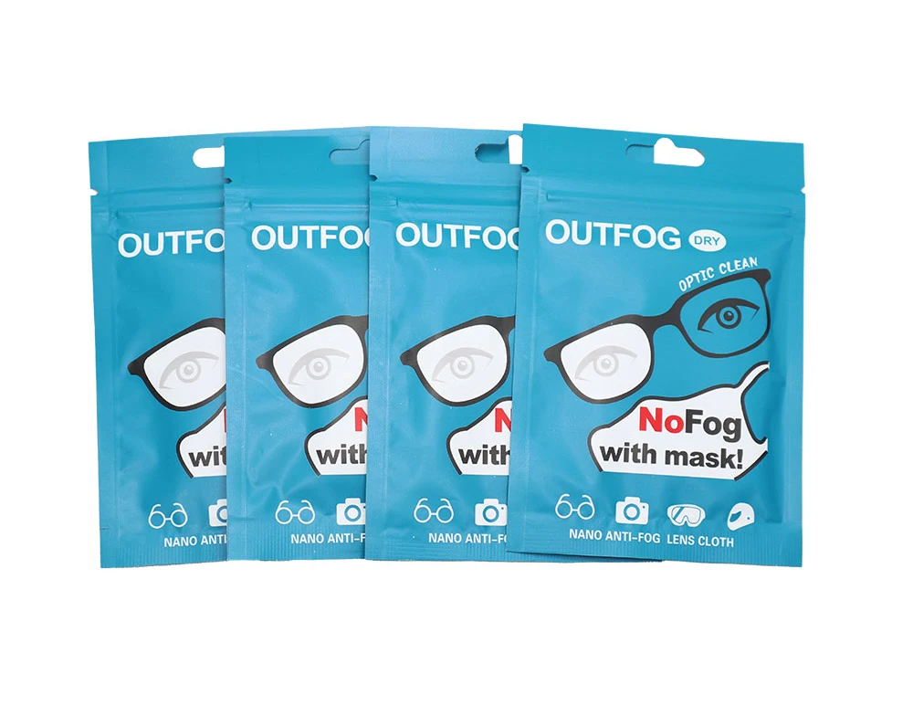 Reusable Out Fog Dry Anti-fog  Glasses Cleaning Cloth, Prevent Fogging for Goggles Lens Surfaces