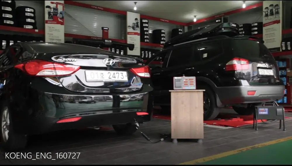 KOENG Portable Automotive Exhaust Gas Analyzer KEG-200 High quality, Made in Korea