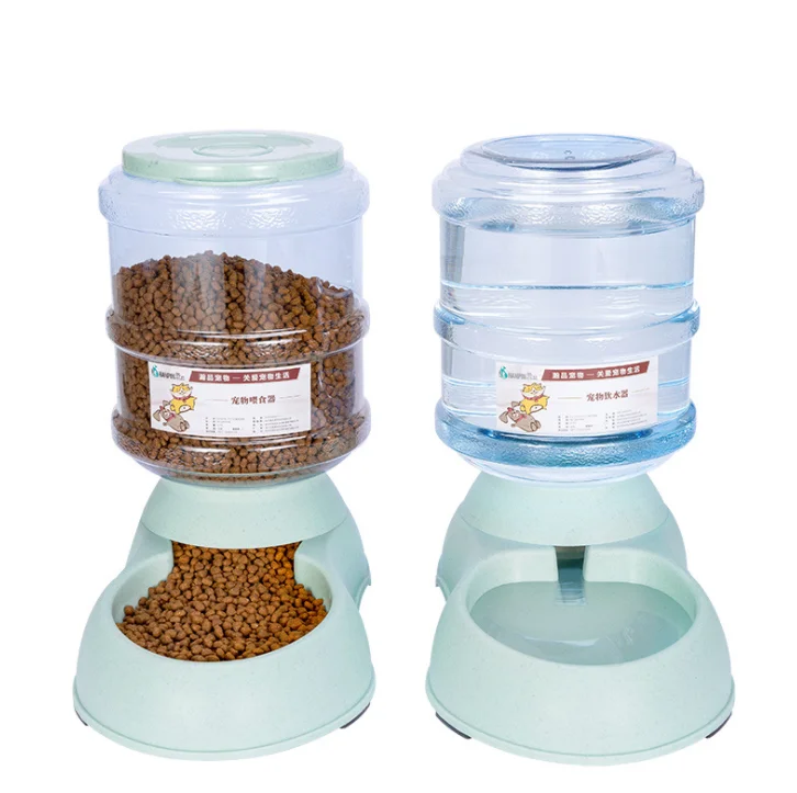 STROBIGO Automatic Pet Feeder Bowl Food Water Dispenser Auto Automatic Feeder For Pets Cats Dogs