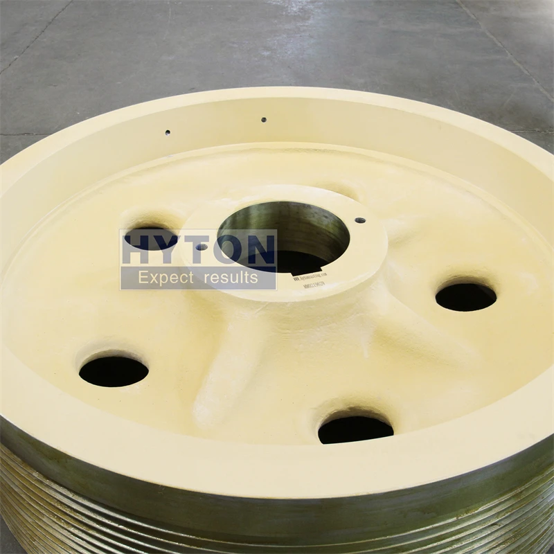 HT-MM0219628 Stone Jaw Crusher Flywheel Suit C125 C130 C140 Crusher Spare Parts